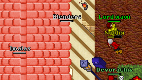 Blenders on screen