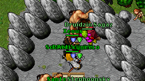 Xeous on screen