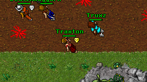 Traxton on screen