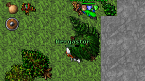 Hergastor on screen