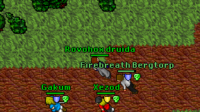 Rovohox druida on screen