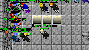 Lord Flatom on screen