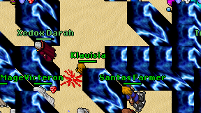 Klauisia on screen