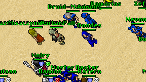 Druid-Maximus on screen
