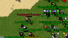 Palaheld Demos on screen