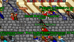 Devil Warrior Master on screen