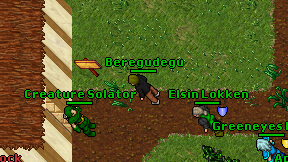 Beregudegu on screen