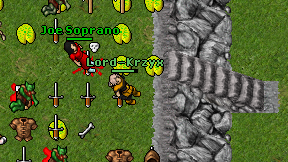 Lord-Krzyx on screen