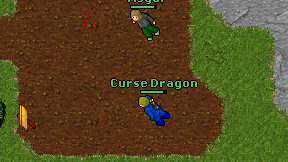 Curse Dragon on screen