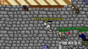 Heck Henenbra on screen