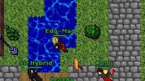 Edu-Mad on screen