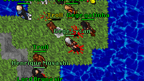 Gege Lycan on screen