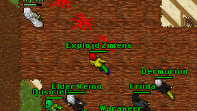 Explojd Zimens on screen