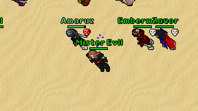 Mister Evil on screen