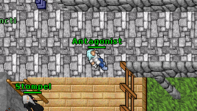 Antagonist on screen