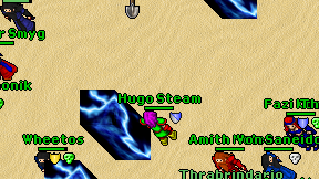 Hugo Steam on screen