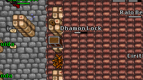 Dhamon Lock on screen