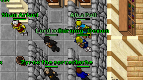 Burning-Demon on screen