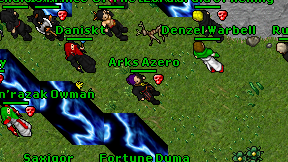 Arks Azero on screen