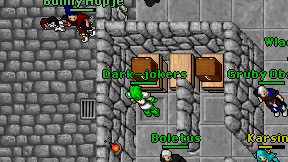 Dark-jokers on screen
