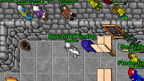 Assault Wizard on screen