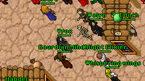 Vrox on screen