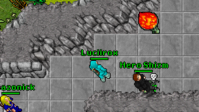 Luciirox on screen