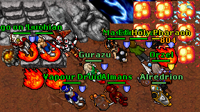 Gurazu on screen