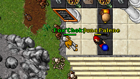 Fox'Choky on screen