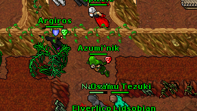 Azumi'nik on screen