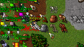 Repzac on screen