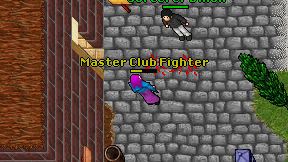 Master Club Fighter on screen