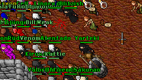 Blitzish on screen
