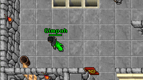 Gimpah on screen