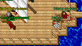 Icmap on screen