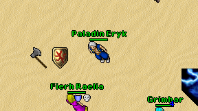 Paladin Eryk on screen