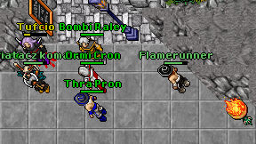 Flamerunner on screen