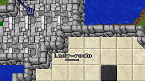 Lady-rocio on screen