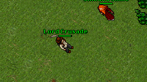 Lord Crusade on screen