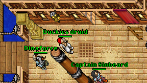 Duckies druid on screen
