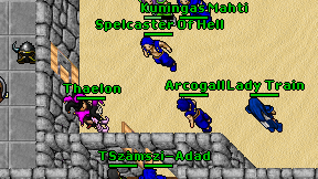 Spelcaster Of Hell on screen