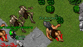 Ze Azrael on screen