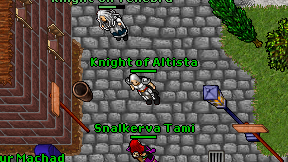 Knight of Altista on screen