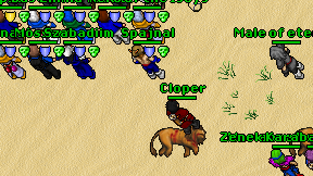 Cloper on screen