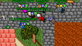Azazel Avatar on screen