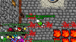 Dark dragonlord on screen