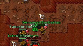 Deranged Barbarian on screen