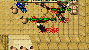 Demonilitonist on screen