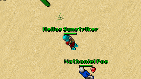 Helios Sunstriker on screen