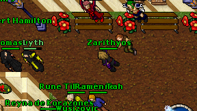 Zarithyos on screen